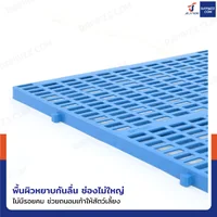 เเผ่นสเเลทพลาสติก PP แผ่นรองกรงสัตว์เลี้ยง 45x60x1.5 cm แพ็ค 10 ชิ้น เเผ่นสเเลทพลาสติก PP แผ่นรองกรงสัตว์เลี้ยง 45x60x1.5 cm แพ็ค 10 ชิ้น