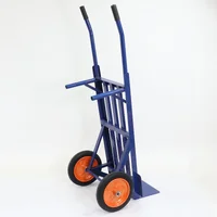 รถเข็นเหล็ก รถเข็นของ 2 ล้อใหญ่ ล้อยางกระทะเหล็ก 12 นิ้ว 47x51x145 CM สีน้ำเงิน รถเข็นเหล็ก รถเข็นของ 2 ล้อใหญ่ ล้อยางกระทะเหล็ก 12 นิ้ว 47x51x145 CM สีน้ำเงิน