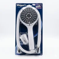 Vegarr ชุดฝักบัวอาบน้ำ 3 ระบบ พร้อมสาย PVC ยาว 120 cm สีขาว VK969 Vegarr ชุดฝักบัวอาบน้ำ 3 ระบบ พร้อมสาย PVC ยาว 120 cm สีขาว VK969