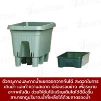 กระถางต้นไม้ 650 ML รดน้ำอัตโนมัติ สีเขียว JP QUALITY 34x64x32 ซม. MA-2286 กระถางต้นไม้ 650 ML รดน้ำอัตโนมัติ สีเขียว JP QUALITY 34x64x32 ซม. MA-2286