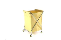 รถเข็นผ้าแบบพับได้ 68x59x105 ซม. D-027