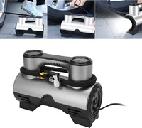 ปั๊มเติมลมรถยนต์พกพา มีไฟฉาย RB230811-11