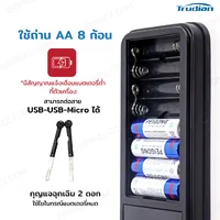กลอนประตูดิจิตอล Smart Digital Door Lock สแกนลายนิ้วมือ รหัสผ่าน IC การ์ด F32M3