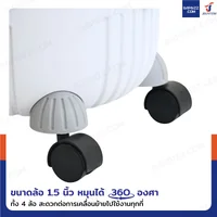 เครื่องดูดฝุ่นมินิ 15L 1000W สีขาว