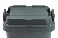 กล่องลังเก็บของ 20L JP QUALITY หนาไม่ไฟฟ้าสถิต 28x38x36M สีดำ TRUNK CARGO TC-20S BK