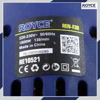 ปืนยิงแม็กไฟฟ้า ตะปูไฟฟ้า 10-30MM 1800W JBUYNOW ROYCE REN-F30 ปืนยิงแม็กไฟฟ้า ตะปูไฟฟ้า 10-30MM 1800W JBUYNOW ROYCE REN-F30