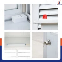 ป้อมยาม ป้อม รปภ. สำเร็จรูป 1.2x2.0x2.3M สีขาว ป้อมยาม ป้อม รปภ. สำเร็จรูป 1.2x2.0x2.3M สีขาว