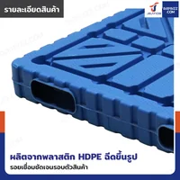 พาเลทพลาสติก HDPE เป่าขึ้นรูป 2 ด้าน 100x120x15 cm สีฟ้า พาเลทพลาสติก HDPE เป่าขึ้นรูป 2 ด้าน 100x120x15 cm สีฟ้า