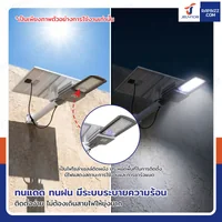 โคมไฟถนน โคมไฟติดผนัง โซล่าเซลล์ 150W TG-LD-662 โคมไฟถนน โคมไฟติดผนัง โซล่าเซลล์ 150W TG-LD-662
