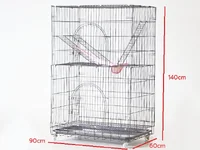 กรงสัตว์เลี้ยง 60x90x140 ซม. TM001 กรงสัตว์เลี้ยง 60x90x140 ซม. TM001