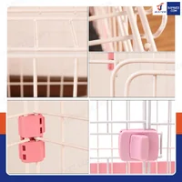 กรงสุนัข เหล็ก เคลือบสี มีถาดรองและล้อเคลื่อนที่ได้ 48x73x55 ซม. RT1908133 กรงสุนัข เหล็ก เคลือบสี มีถาดรองและล้อเคลื่อนที่ได้ 48x73x55 ซม. RT1908133