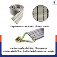 สายรัดรถบรรทุก สายรัดก๊อกแก๊ก 10 ตัน ยาว 8 เมตร JBUYNOW 10T*8M(100) สายรัดรถบรรทุก สายรัดก๊อกแก๊ก 10 ตัน ยาว 8 เมตร JBUYNOW 10T*8M(100)