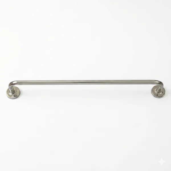 Vegarr ราวแขวนผ้า สแตนเลส แบบติดผนัง ขาโค้ง 75 cm V7500E