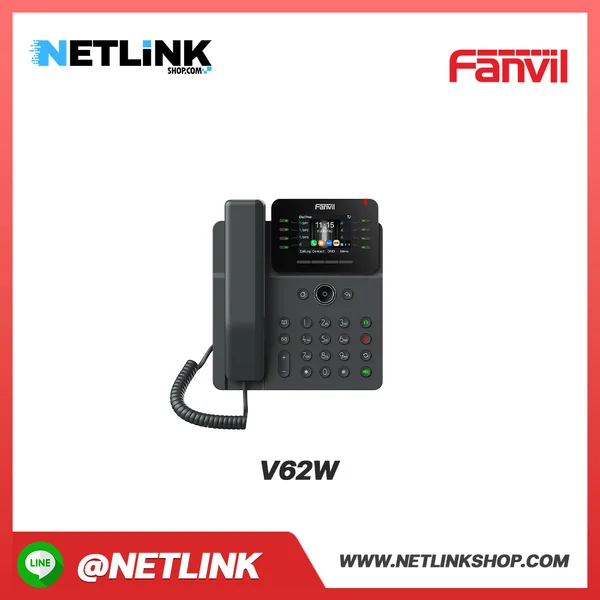V62W | FANVIL โทรศัพท์ IP Phone ตั้งโต๊ะ V62W | FANVIL โทรศัพท์ IP Phone ตั้งโต๊ะ