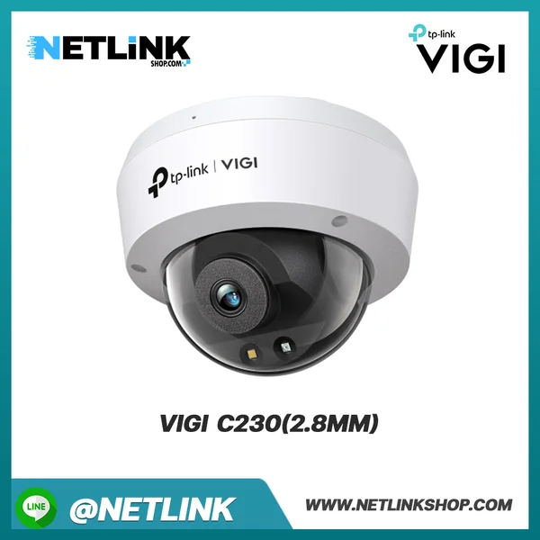 VIGI C230(2.8mm) | VIGI 3MP Full-Color Dome Network Camera VIGI C230(2.8mm) | VIGI 3MP Full-Color Dome Network Camera