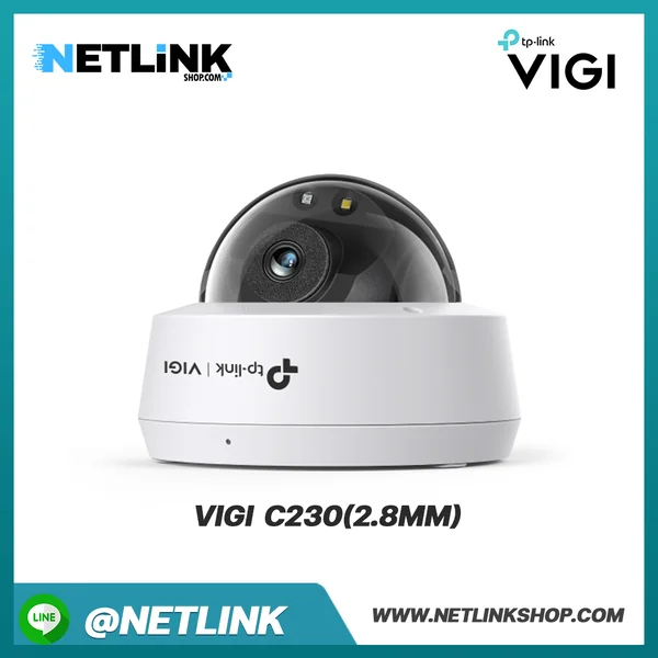 VIGI C230(2.8mm) | VIGI 3MP Full-Color Dome Network Camera image 2 VIGI C230(2.8mm) | VIGI 3MP Full-Color Dome Network Camera image 2