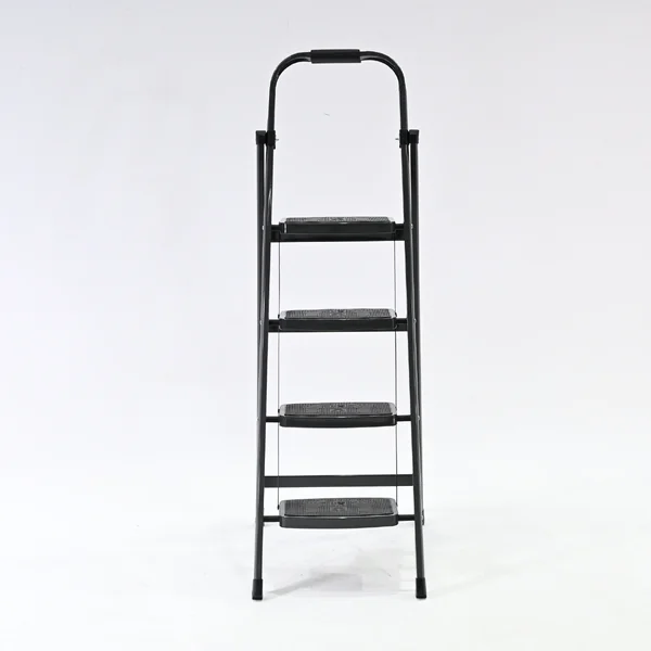 บันไดเหล็ก 4 ขั้น มีราวจับ รับน้ำหนักได้ 150 KG สีเทา XD-4 image 2 บันไดเหล็ก 4 ขั้น มีราวจับ รับน้ำหนักได้ 150 KG สีเทา XD-4 image 2