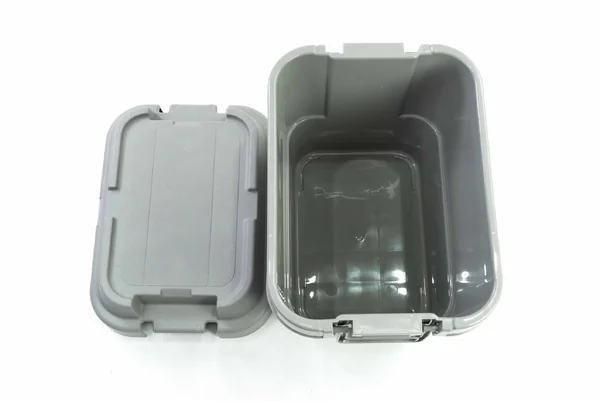 กล่องลังเก็บของ 20L JP QUALITY หนา ไม่ไฟฟ้าสถิต 28x38x36 ซม. สีเทา TRUNK CARGO TC-20S GY image 4