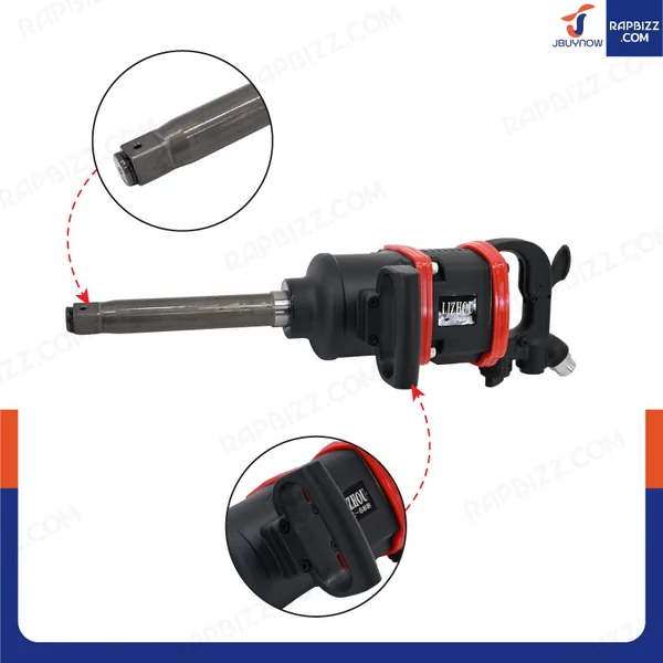 LIZHOU บล็อกลม 1 นิ้ว 3500 N.m RB230731-16 image 4