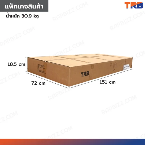 โต๊ะครัว ชั้นวาง สแตนเลส มีการ์ดกั้น 70x150x95 ซม. RB230417-8(W70) image 8