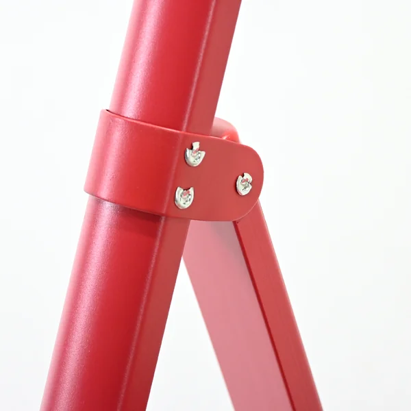 บันไดเหล็ก 4 ขั้น มีราวจับ รับน้ำหนักได้ 150 KG สีแดง F4-4 image 7