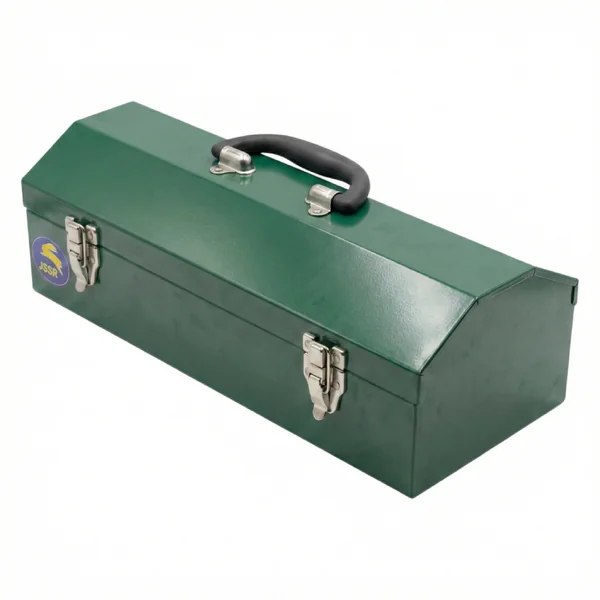 JSSR กล่องเครื่องมือเหล็ก 17 นิ้ว 17x43x13cm สีเขียว TB-170GR JSSR กล่องเครื่องมือเหล็ก 17 นิ้ว 17x43x13cm สีเขียว TB-170GR