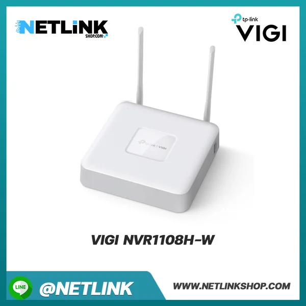 VIGI NVR1108H-W | VIGI 8 Channel Wi-Fi Network Video Recorder VIGI NVR1108H-W | VIGI 8 Channel Wi-Fi Network Video Recorder