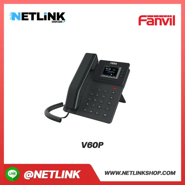 V60P | FANVIL โทรศัพท์ IP Phone ตั้งโต๊ะ