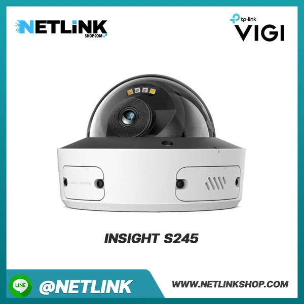 Insight S245 | VIGI 4MP Full-Color Dome Network Camera image 2 Insight S245 | VIGI 4MP Full-Color Dome Network Camera image 2