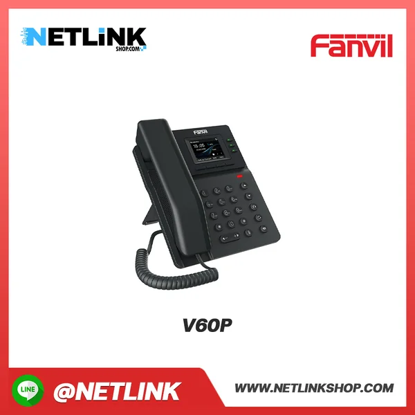 V60P | FANVIL โทรศัพท์ IP Phone ตั้งโต๊ะ image 2