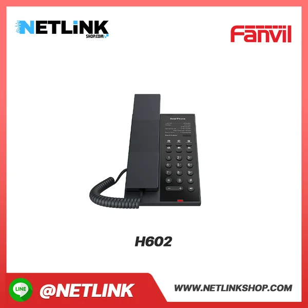 H602 | FANVIL โทรศัพท์ IP Phone ตั้งโต๊ะ image 2 H602 | FANVIL โทรศัพท์ IP Phone ตั้งโต๊ะ image 2