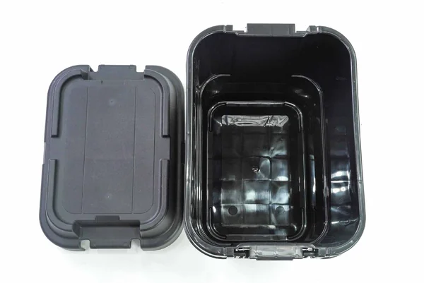 กล่องลังเก็บของ 20L JP QUALITY หนาไม่ไฟฟ้าสถิต 28x38x36M สีดำ TRUNK CARGO TC-20S BK image 4