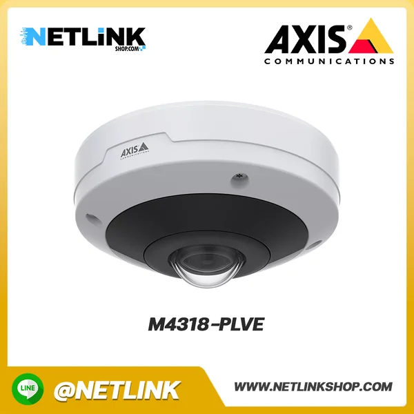 กล้องวงจรปิด Axis รุ่น M4318-PLVE 12 MP dome with 360° view