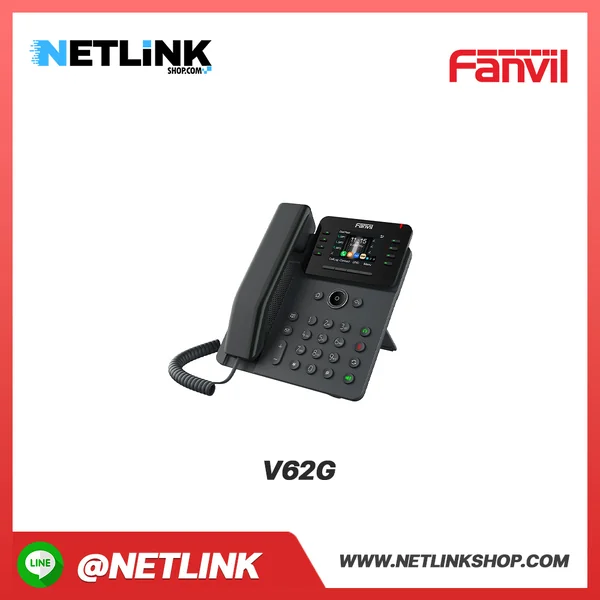 V62G | FANVIL โทรศัพท์ IP Phone ตั้งโต๊ะ image 6 V62G | FANVIL โทรศัพท์ IP Phone ตั้งโต๊ะ image 6