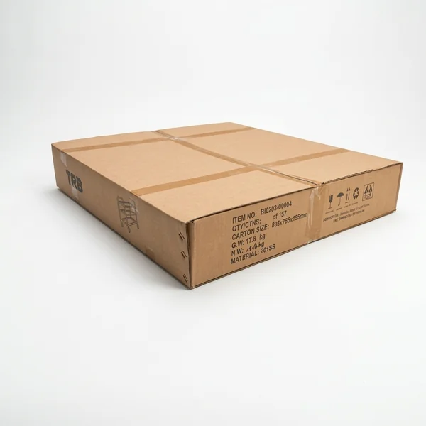 TRB รถเข็นสแตนเลส รถเข็นเสิร์ฟอาหาร 3 ชั้น 70x80x85 CM image 8 TRB รถเข็นสแตนเลส รถเข็นเสิร์ฟอาหาร 3 ชั้น 70x80x85 CM image 8