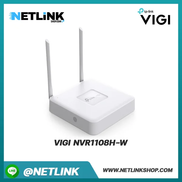 VIGI NVR1108H-W | VIGI 8 Channel Wi-Fi Network Video Recorder image 2 VIGI NVR1108H-W | VIGI 8 Channel Wi-Fi Network Video Recorder image 2